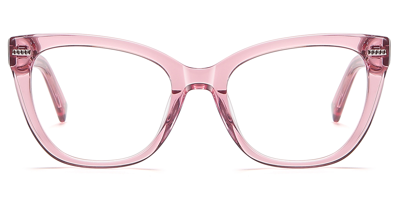 Molia Prescription Glasses Cat-Eye Pink Eyeglasses 9885pk