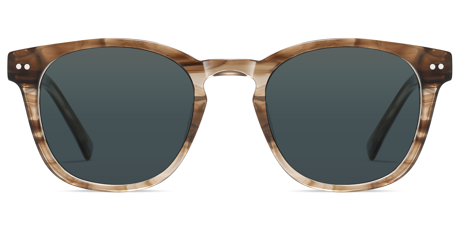 Square Brown Sunglasses