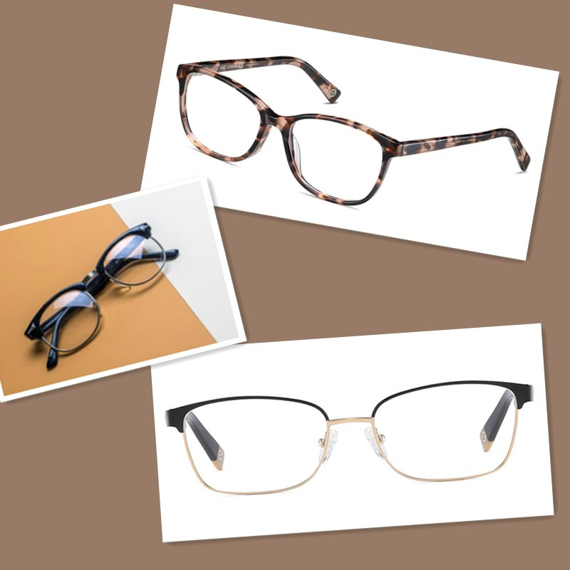 Pick glasses from frame material